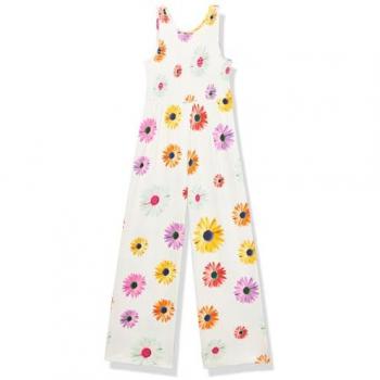 Salopette Bianca Desigual Delia per Bambini