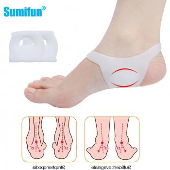 Sumifun 4pcs Orthopedic Insoles for Valgus Feet