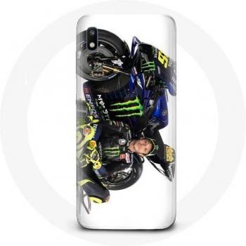 Cover Samsung Galaxy A10 Valentino Rossi, colore bianco