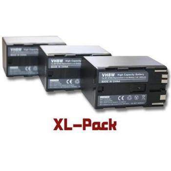 Énergie 3 batteries Li‑Ion 3900 mAh pour Canon EOS C300 et caméras XF105/XL2/XM2/XH G1