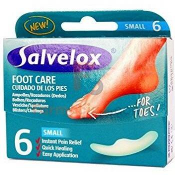 Salvelox Fußpflege Small Blisters Pack – 6 Stück, 21 × 64 mm