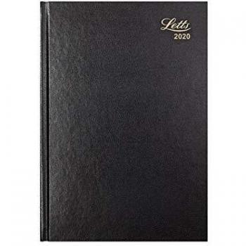 Office Scheduler 2020: Week-to-View, A5, Black