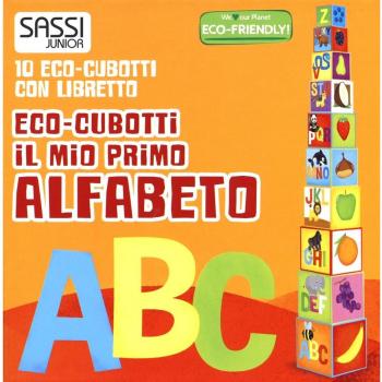 Il mio primo alfabeto. Eco-cubotti. Ediz. a colori. Con gadget