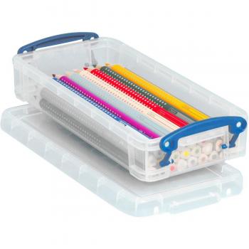 REALLY USEFUL BOX 0,55lt Aufbewahrungsbox transparent