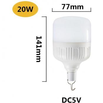 Luz Portátil 40W LED de Emergencia – Ideal para Senderismo