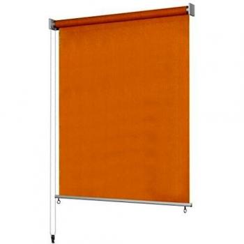 Outdoor-Rollvorhang 220 cm x 140 cm in Beige