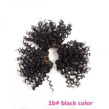 2 Sets de Extensiones de Cabello Rizado Color Piano