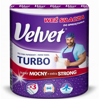 Asciugamani di Carta VELVET Turbo 300 Fogli
