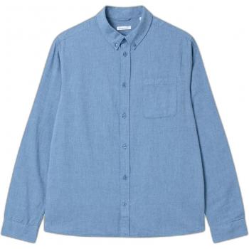 Grau Melange Flanellhemd von KnowledgeCotton