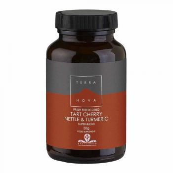 Terra Nova Tart Cherry, Nettle and Turmeric Super Blend Powder 50g