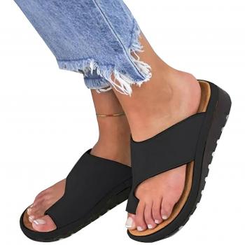Chaussures d'été à anneau pour orteils, tongs noires taille 39