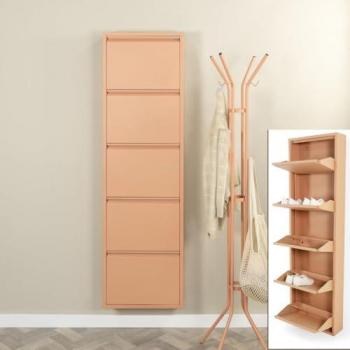 Schuhschrank aus Metall, Spinder, 50 cm