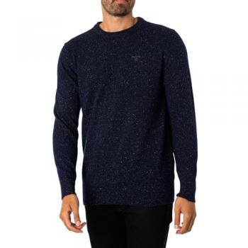 Barbour Maglia a girocollo in cotone Blue taglia XXL