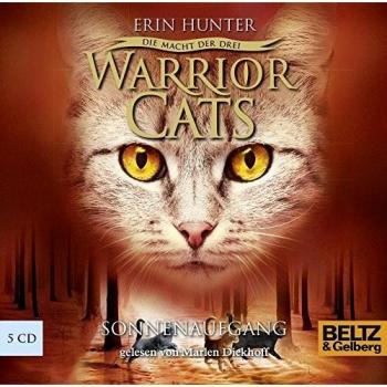 Warrior Cats-Die Macht der drei. Sonnenaufgang: III, Folge 6, gelesen von Marlen Diekhoff, 5 CDs in der Multibox,  6 Std. 19 Min.