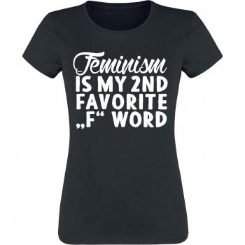 Maglietta Feminism is My 2nd Favourite F Word