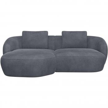 FLEXLUX Longchair-Sofa Torino, Kaltschaum