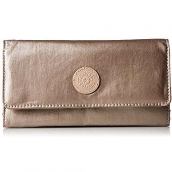 Kipling Billetera Mujer Dorado 19x10x3