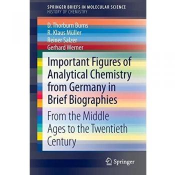 Important Figures of Analytical Chemistry from Germany in Brief Biographies: From the Middle Ages to the Twentieth Century