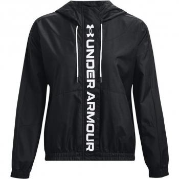 Frauensportjacke Under Armour Schwarz – UA Rush Woven FZ