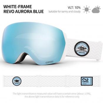COPOZZ Ventiladas Gafas de Invierno Profesionales