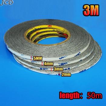 JCD 2/3/4/5mm 3M Super Strong Heavy Duty Double Sided Adhesive Tape for Mobile Phone Lens Digitizer Repair 50M