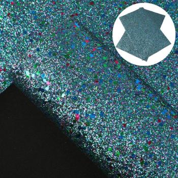 DIY Glitter Sequins Faux Leather