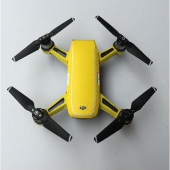 Cover de Carbono Ultra‑Duro con Pegatina Anti‑Roto para DJI Spark