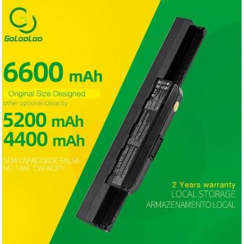 Batería compatible Gololoo 11.1V para ASUS A31-K53 A32-K53 A41-K53 K53 A53 K53U K53B K53E X54C X53S 6C
