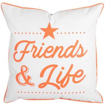 Sofá de Césped Naranja 45x45 – Friends Life