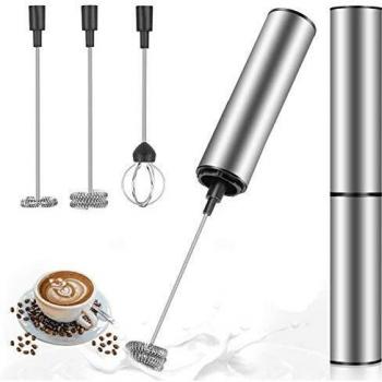 MOSUO Handheld Milk Foam Maker with USB Rechargeable Feature