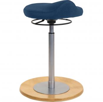 Mayer Komfort-Pendelhocker 1101 – Schwarz, 410 x 410 x 860 mm