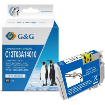 Cartucho Epson 603 XL Negro G&G Compatibilidad