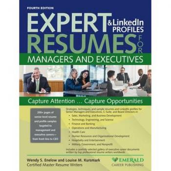 Expert Resumes and Linkedin Profiles for Managers and Executives
