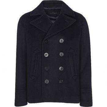 Paul&Shark Wollmantel 14312655 Dunkelblau Regular Fit XXL male