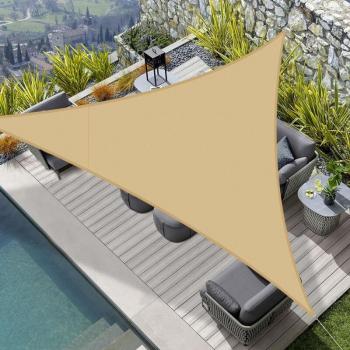 Voile d'Ombrage Extérieur Triangulaire 5x5x5M