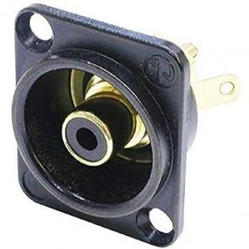 D-Serie Cinch-Einbaubuchse NEUTRIK NF-2DB0