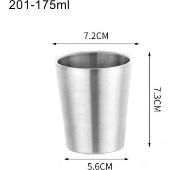 Bar Drinkware Double Wall Espresso Mugs
