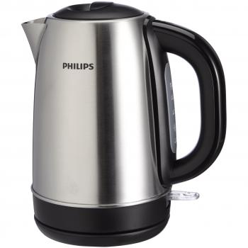Hervidor eléctrico Philips HD9320/20, 1.7 l, 2200 W, Metal Pulido