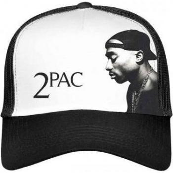 Tupac Shakur Unisex Adult Mesh Panel Profile Photo Baseball Cap