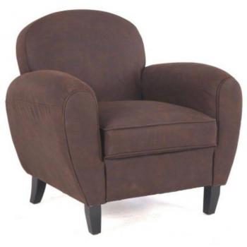 Poltrona LOVELY em Tecido Estilo Cowboy