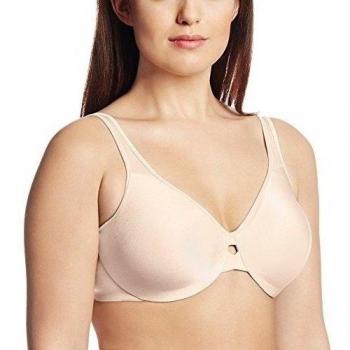 Lilyette by Bali Plunge Into Comfort Minimizer Bra Champagne Shimmer 38D