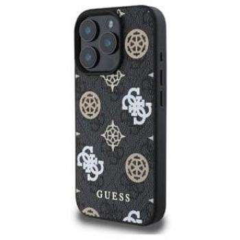 Coque téléphone iPhone 16 Pro MagSafe Édition 4G Peony Ultra‑Chic Noir – Neuf
