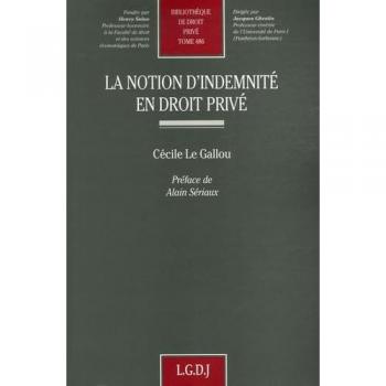 La notion d'indemnité en droit privé