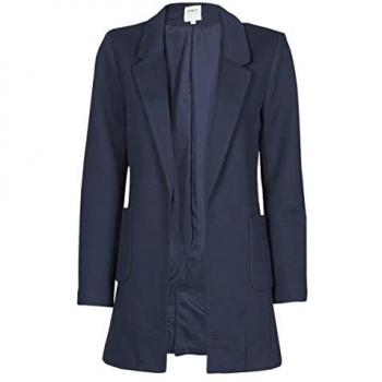 ONLY Damen Longblazer ONLBAKER-LINEA L/S Coatigan CC PNT in Nachtblau Melange Gr. S