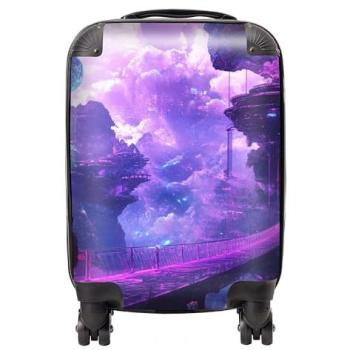 Miniature Purple Elena Sable Bag