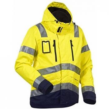 Blakläder High Visibility Funktionsjacke, gelb/marineblau, Unisex 2XL