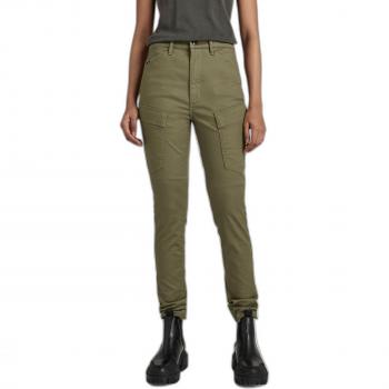 Pantalon cargo ajusté ultra‑haut femme G‑Star Kafey