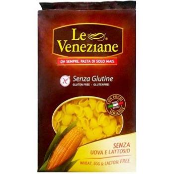 Tubos de Pasta Rigate Sin Gluten Le Veneziane