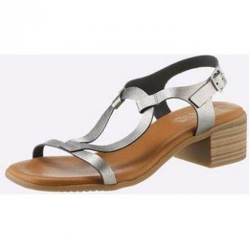 Sandales Helline en Argent Vieilli 38
