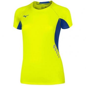 Mizuno Damen Premium Training T-Shirt Gelb S
